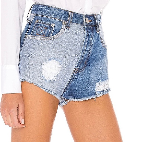 superdown Lydia Two Tone Shorts - Picture 4 of 4